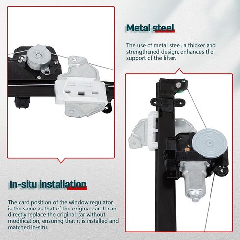 FINDAUTO Power Window Regulator Front Right Side fit for 2013 2014 2015 2016 2017 2018 for Nissan Altima With Motor (OE807203TS0A, 807203TA0A, 807203TA2A,807303TA1A, 80730-3TA1A, 380185,) in Saudi Arabia