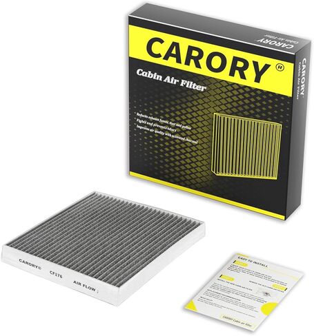 Cabin Air Filter w/Activated Carbon for Chevy, GMC, Cadillac Select Models - Silverado 1500/2500, Suburban, Avalanche 1500, Tahoe, Sierra 1500, Yukon, Escalade, and More in Saudi Arabia