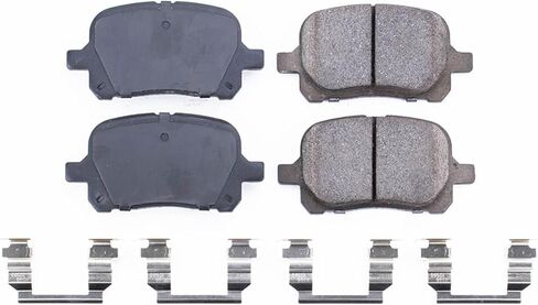 Power Stop 17-707, Z17 Front Ceramic Brake Pads with Hardware For Lexus ES300, Lexus RX300, Toyota Avalon, Toyota Camry, Toyota Solara [Model Specific] in Saudi Arabia