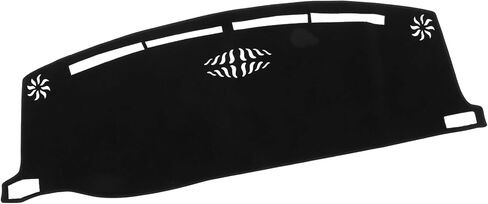 Car Dashboard Cover Mat Compatible for Jeep Compass 2022-2023, Protective Polyester Black Center Console Interior Trim Dash Board Mat Auto Replacement Parts in Saudi Arabia