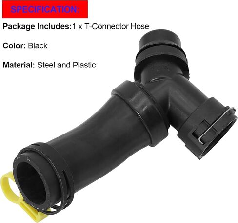 SMMS HVAC Engine Heater Hose Assembly T-Connector Hose for Ford F-150 Lobo Mustang 2011-2018 for Lincoln Mark LT 2011-2014, Replace#BR3Z8566A 626-541 in Saudi Arabia