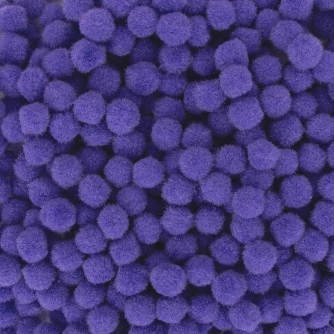 RAINFLOW 800 Pcs Small Pom Poms for Crafts - Craft Pompoms Balls,pompones para llaveros,Assorted Bright Color Bulk Arts and Making Hobby Supplies,Holiday Party,Christmas Decor,1/2 Inch in Saudi Arabia