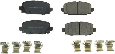 Power Stop 17-2081 Rear Z17 Evolution Ceramic Brake Pads with Hardware For Jeep Compass 2018-2022 [Model Specific] in Saudi Arabia