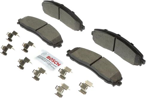 BOSCH BC1691 QuietCast Premium Ceramic Disc Brake Pad Set - Compatible with Select Ford F-250 Super Duty, F-350 Super Duty, F-450 Super Duty; REAR in Saudi Arabia