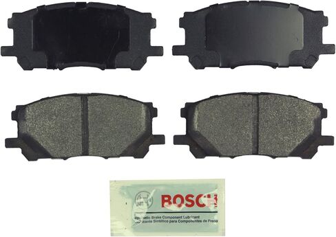 BOSCH BE1005 Blue Semi-Metallic Disc Brake Pad Set - Compatible With Select Lexus RX330, RX350, RX400h; Toyota Highlander; FRONT in Saudi Arabia