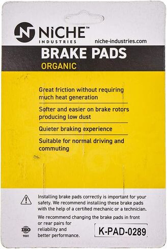 NICHE Brake Pad Set for BMW R1200GS R1100S R1150GS R1200S HP2 34117671780 34217660281 Front Rear Semi-Metallic in Saudi Arabia