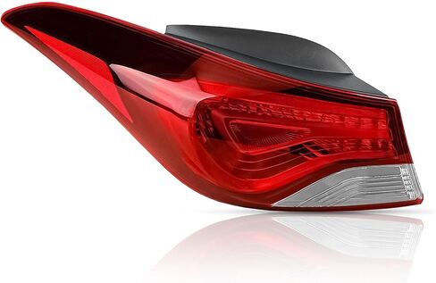 Compatible with 2014-2016 Hyundai Elantra Outer Tail Light Halogen Type 92401-3X230 HY2804130 Driver Side(Not Compatible with GT) in Kuwait