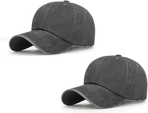 Cynken Baseball Cap All Seasons يمكن تعديلها قابلة للتعديل سهلة 100 ٪ من القطن قبعة أبي للرجال نساء in Kuwait