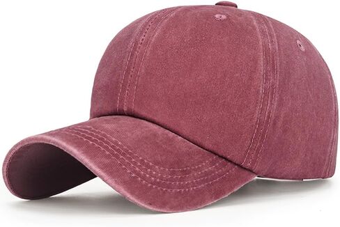 Cynken Baseball Cap All Seasons يمكن تعديلها قابلة للتعديل سهلة 100 ٪ من القطن قبعة أبي للرجال نساء in Kuwait