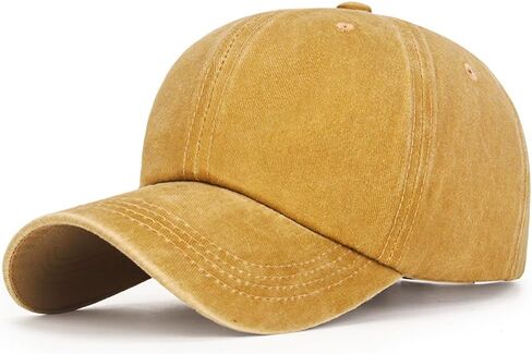 Cynken Baseball Cap All Seasons يمكن تعديلها قابلة للتعديل سهلة 100 ٪ من القطن قبعة أبي للرجال نساء in Kuwait