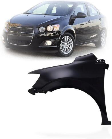 Perfit Liner الأمامية السائق اليسرى الجانبين مجموعة مع ثقب العلامة الجانبية يناسب 2012-2018 Chevy Sonic GM1240374 95483685 in Saudi Arabia