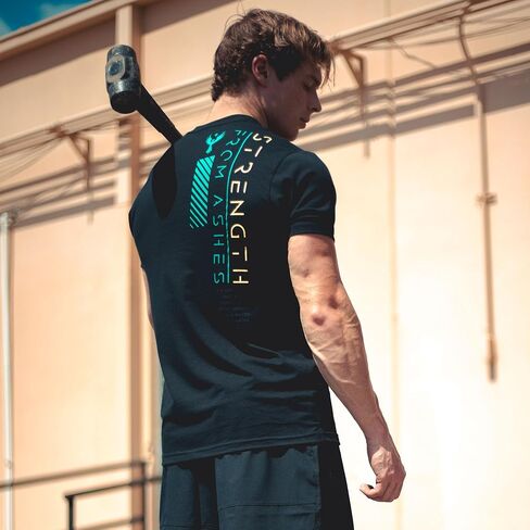 Grunt Style Strength from Ashes Men's T-Shirt in Saudi Arabia