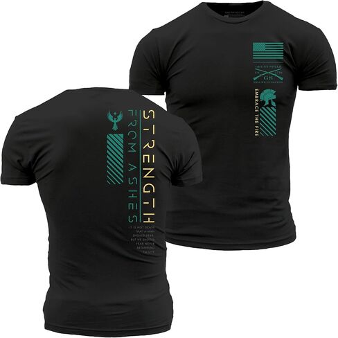 Grunt Style Strength from Ashes Men's T-Shirt in Saudi Arabia