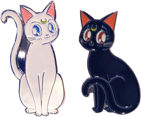 Great Eastern Entertainment Sailor Moon R- Luna & Artemis Enamel Pins in Saudi Arabia
