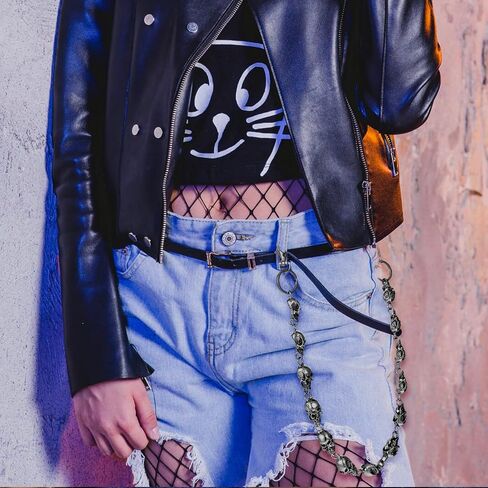 Skull Chunky Pants Chain,Wallet Chains for Men,Pocket Chain Belt Chain in Saudi Arabia
