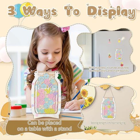 جرة مكافأة مغناطيسية شخصية ، جرة مبتسم مع ملصقات رسائل ملونة ، مثالية لنظام المكافآت الفصول الدراسية ، مخطط روتيني المنزل ، التدريب الإيجابي للسلوك (42 ٪ سمسم) in Kuwait