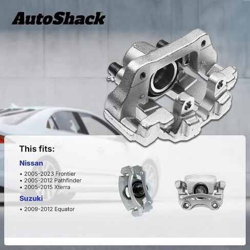 Autoshack Front Left Pariper Assembly مع استبدال قوسين لعام 2005-2012 NISSAN PATHFINDER 2005-2015 XTERRA 2005-2023 FRONTIER 2009-2012 SUZUKI CAVER V6 4WD RWD SIDE BC30113A in Saudi Arabia