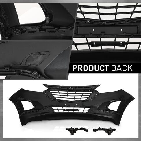 G-PLUS Front Bumper Cover Upper Lower Assembly Kit Compatible with Chevy Equinox 2018-2021(submodel:LS,L,LT,Premier) 84150736, 84150754, 84150755 in Saudi Arabia