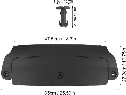 Zcargel Rear Bumper Trailer Tow Hitch Bar Cover Cap Compatible for Land Rover Range Rover 2013-2018 Rear Trailer Hitch Receiver Cover Tow Eye Bumper Lr037895 Lr056298 Rear Bumper Tow Eye Cover in Saudi Arabia