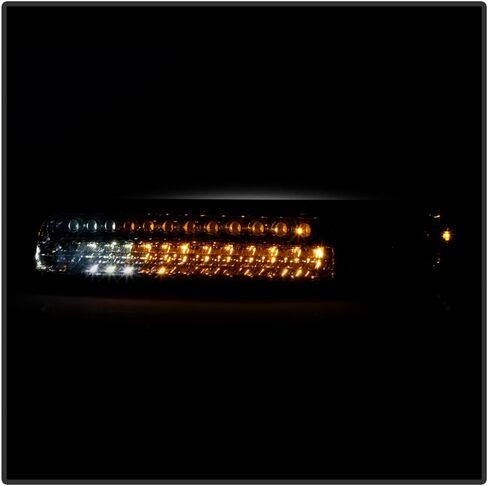 ACANII - For 2000-2006 Chevy Suburban Tahoe 99-02 Silverado Smoked Lens LED Parking Turn Singal Lamps Bumper Lights in Saudi Arabia