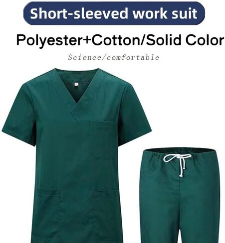 Scrubs for Women and Men Unisex set(Top+Jogger Pants) in Saudi Arabia