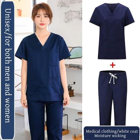Scrubs for Women and Men Unisex set(Top+Jogger Pants) in Saudi Arabia