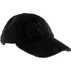 Versace Jeans Couture Black Signature Baseball Cap for Mens in Kuwait