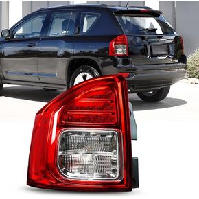 AutoOne - لعام 2011 2012 2013 2014 Jeep Compass Tail Assembly Assembly Factory المصنع مع المصابيح ، جانب الركاب (RH) in Kuwait