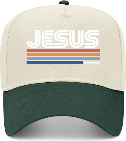 Jesus is King Vintage Trucker Hat | Premium Snapback Hat for Men & Women in Saudi Arabia