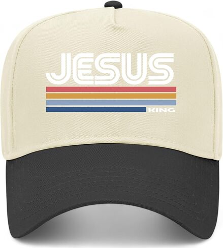 Jesus is King Vintage Trucker Hat | Premium Snapback Hat for Men & Women in Saudi Arabia