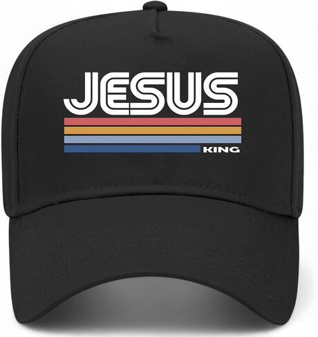 Jesus is King Vintage Trucker Hat | Premium Snapback Hat for Men & Women in Saudi Arabia