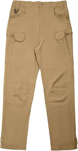 Tactical Cargo Pants for Men Outdoor Waterproof Quick Dry Hiking Pant Baggy Stretch Ripstop Work Multi Pocket Trousers in Saudi Arabia