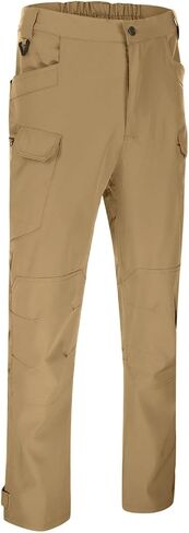 Tactical Cargo Pants for Men Outdoor Waterproof Quick Dry Hiking Pant Baggy Stretch Ripstop Work Multi Pocket Trousers in Saudi Arabia