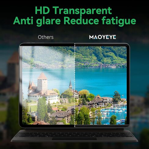Magnetic 360° Privacy Screen Protector for iPad Air 13 Inch M2 2024 (6th Generation), Case Friendly Blue light Blocker Anti-glare Eye Strain Filter, Removable Anti Spy Film Support Apple Pencil in Saudi Arabia