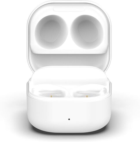 Wireless Charging Case Compatible for Samsung Galaxy Buds Fan Edition(FE) SM-R400, Charger Cradle Station Box with Type-C USB Cable for Samsung Galaxy Buds FE Earbuds (Black) in Saudi Arabia