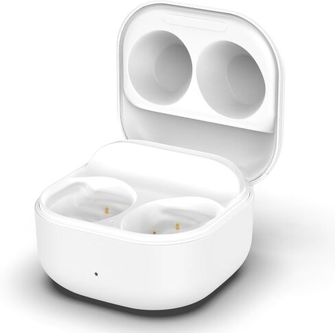 Wireless Charging Case Compatible for Samsung Galaxy Buds Fan Edition(FE) SM-R400, Charger Cradle Station Box with Type-C USB Cable for Samsung Galaxy Buds FE Earbuds (Black) in Saudi Arabia