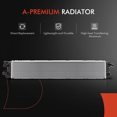 A-Premium Engine Coolant Radiator Assembly Compatible with Audi Q5 2013-2017, A6 Quattro 2016-2018, A7 Quattro 2016-2018, S4 2013-2016, S5 2013-2017, S6 2013-2018, S7 2013-2018, SQ5 2014-2017 in Saudi Arabia