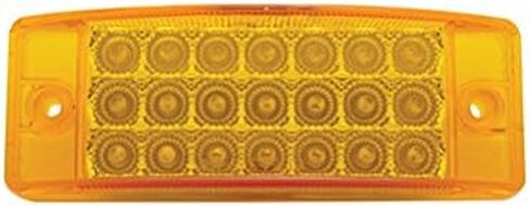 United Pacific Amber 21 LED 6" Truck Trailer Clearance Marker Light/Reflector Style Design in Saudi Arabia