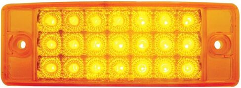 United Pacific Amber 21 LED 6" Truck Trailer Clearance Marker Light/Reflector Style Design in Saudi Arabia