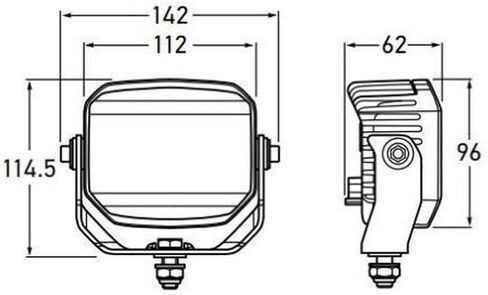 Hella 996488501 Worklight Roklume 190tp LED MV CR DT in Saudi Arabia
