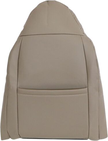 FZJDSD 4PCS Tan Driver & Passenger Side Bottom and Top Lean Back Replacement Leather Seat Covers Compatible with Ford F250 F350 F450 F550 Lariat 1999 2000 in Saudi Arabia