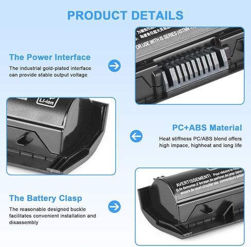 جديد VI04 V104 استبدال البطارية لـ HP Envy 14 15 17 Series HP Probook 440 G2 450 G2 TPN Q139 Q140 Q141 Q142 Q143 in Kuwait