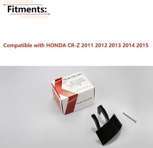 RLB-Hilon Metal Door Door Handle Meat Met Attives مع Honda CRZ CR-Z 2011 2013 2013 2015 العام 2015 ، اللون الأسود in Saudi Arabia