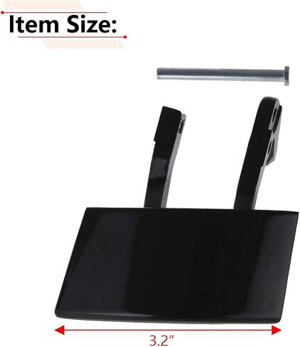 RLB-Hilon Metal Door Door Handle Meat Met Attives مع Honda CRZ CR-Z 2011 2013 2013 2015 العام 2015 ، اللون الأسود in Saudi Arabia