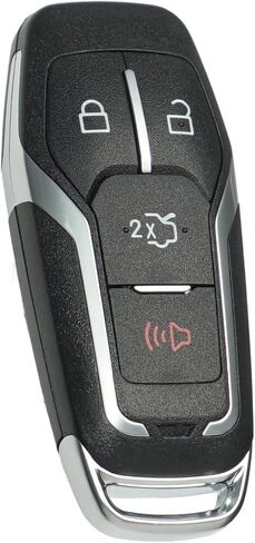 نوبات استبدال مفتاح FOB لـ Ford Edge Fusion 2015-2016 Explorer 2016-2017 Mustang 2015 2016 2017 Smart Compless Entry Entry Remote Control M3N-A2C31243800 164-R8109 315 MHz in Saudi Arabia