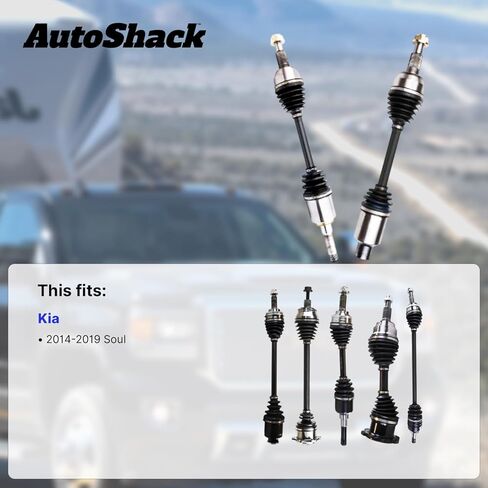 مجموعة عمود محور محور CV Autoshack من 24-2019 KIA Soul FWD DRIVER و DSK1499PR in Kuwait