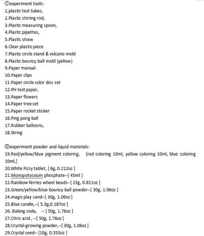 Unglinga 50+ Science Lab Entreament Kit for Kids ، STEM أنشطة STEM تلعب العلماء الهدايا للبنين فتيات كيمياء مجموعة ، الأحجار الكريمة ، ثوران البركان in Kuwait