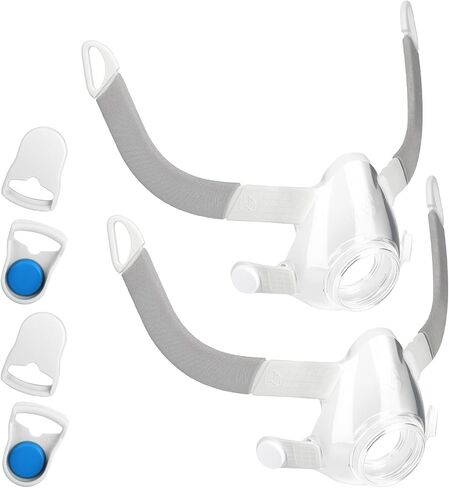F20 Frame for Airfit F20 Full -Face Mask - يشمل إطارًا ، مقاطعان - ملائمة ، تصميم مريح - متوافق مع Airfit F20 in Kuwait