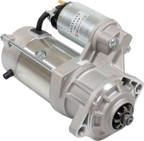 DB Electrical 410-58109 9 Tooth Count 12V Starter Compatible with/Replacement for New Holland Boomer MT40006954, MT40334005, 40006954, 40334005, LS40006954, LS40334005 in Saudi Arabia
