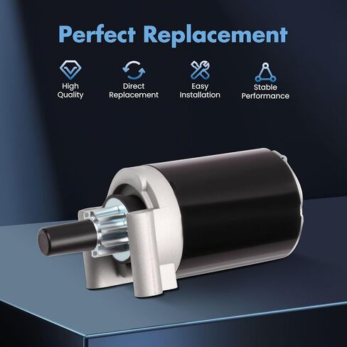 ECCPP Starter Motor Fit for 1989-1993 for John Deere STX30 Kohler 9HP;Replace STC0026 AM117130 5775;12 Volt, CCW, 10-Tooth Pinion in Saudi Arabia